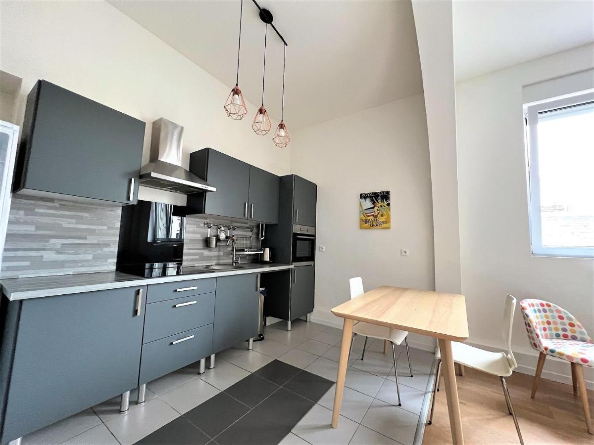 AUGUSTINS appartement T2 lumineux proche Cathédrale Reims Esterno foto